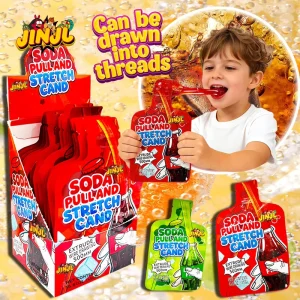 Chinese Confectionery Manufacturer Brushed Sugar Gummy Candy Fruity Flavored Multi Colored Box Halal Children Snacks