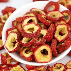Chinese Dried Hawthorn Fruit Tea FD Processed Sweet Taste Bulk Vacuum Pack 100% Pure
