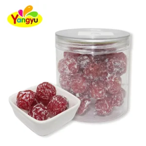 Chinese Preserved Red Plum Pack in Jar