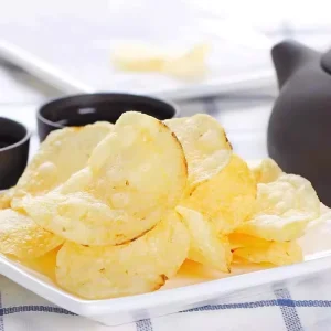 Classic Baked Sweet Potato Chips 90g Flavorful Semi-Soft Salty Snack in Bag 24 Packs