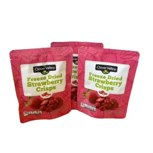 Clover Valley Healthy FD Strawberry Crisps Bulk Pack New Instant Snack