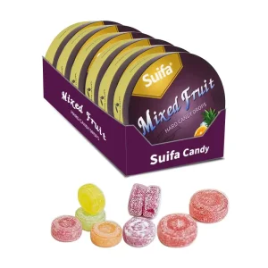 Confectionery Factory Natural Fruit Flavor Sugar-free Gluten-free Sour Halal Multi-Colored Hard Candy Sweets in Bag