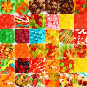 Confectionery Manufacturers Halal Soft Bulk Sour Fruity Jelly Candies Gummy Candy and Sweets Snacks