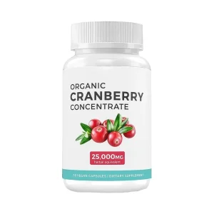 Cranberry Capsule High Concentration Fruit Extract Supplement Maintain Long Term Female Private Parts Comfort Private Label Bulk