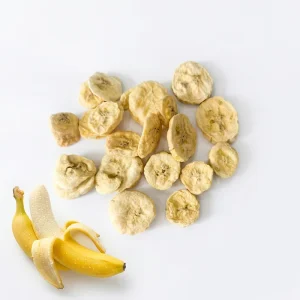 Crispy Freeze Dried Banana Slices Sugar Free Dried Fruit for Global Trade