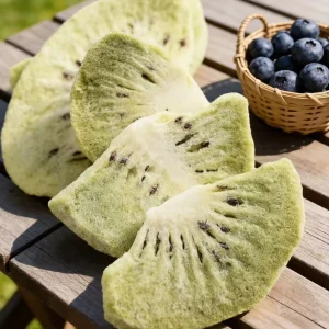 Crispy Freeze Dried Kiwi Slices Natural FD Kiwi Healthy Dried Fruit