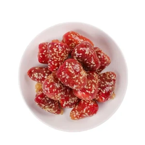 Crispy Fried Sweet Hard Strawberry Candied Healthy Customizable Bulk Fruit Snack Cross Border Export Premium
