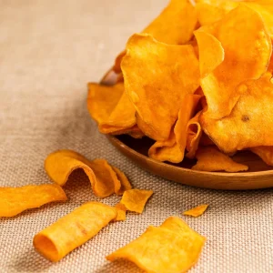 Crispy Fried Sweet Potato Chips Natural Healthy Snack Factory Direct Export