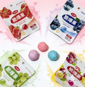 Crispy Fruit Crispie Skin Juicy Soft Candy Single Packaged Leisure Snack For Satisfying Cravings