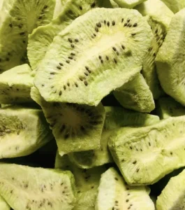 Crunchy Freeze Dried Kiwi Slices Natural Unsweetened FD Kiwi Fruit Snack