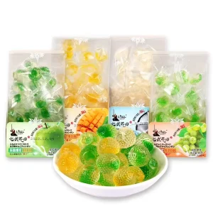 Custom Fruit Juice Fudge Various Ingredients Good Taste Gummy Candy