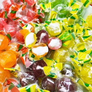 Custom Halal Fruity Multi-flavored Hard Candy Box Packaging with VC Sugar
