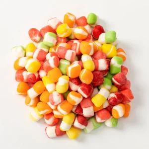 Custom Kosher Crunchy Candy Snack Freeze Dried Sweet Squares Candy