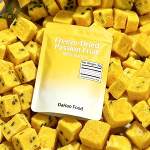 Custom Logo Snack 30g Freeze Dried Passion Fruit Dry Passion Fruit Sweet Dried Fruit New Arrival Export