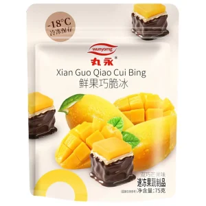 Custom OEM Frozen Fruit Mango Chocolate Fruit Snack Fresh Fruit Center Ready to Eat Summer Party