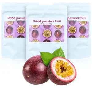 Custom Packaging Preserved Passion Fruit Dried Snacks Sweet Sour Fruit Conserve Custom Packaged Passion Fruit Conserve