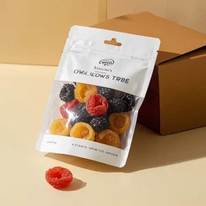Custom Printed Frozen Dried Fruit Packaging Zipper Stand up Pouch Smell proof Moisture proof Mylar Bags with Your logo