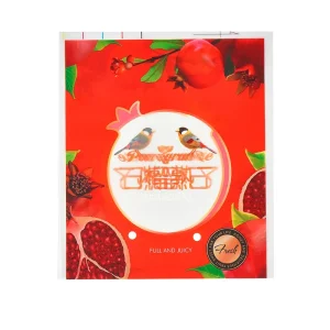 Custom Printed Pomegranate Packaging Bags Food Grade Plastic Bags for Fresh Pomegranate Fruit