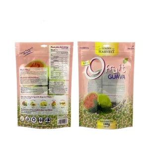 Custom Printed Resealable Doypack Food Dried Fruit Plastic Bags Aluminum Foil Stand up Pouch Packaging Snack Mylar Bag