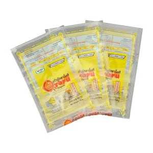 Custom Printed Three side Seal Recyclable Material Packaging for Kids Fruit Snacks Dry and Frozen Food Packaging