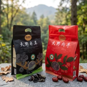 Custom Printed for Moisture Proof Flat Bottom Square Bottom Pouch PET+PE Composite for Frozen Dried Fruit Vegetables Food