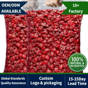 Custom Private Label FD Snacks Pure Natural FD Fruit for Baby Food BRC Audited Bulk Supplier Dried Vegetables Dried Fruit