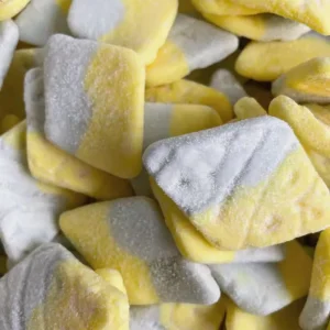 Custom Vegan Swedish Candy Halal Gummy Candies Gelatin Free Soft Candies Rhombus