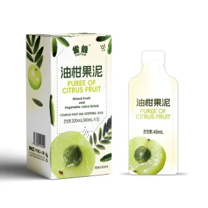 Customizable 40mL Mixed Fruit Vegetable Fiber Enzyme Prebiotic Flavored Drink Concentrate