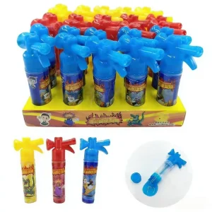 Customizable OEM ODM Fruity Flavor Sugar Fire Extinguisher Shaped Spray Liquid Sweet Candy Fun Toy Candy for Kids