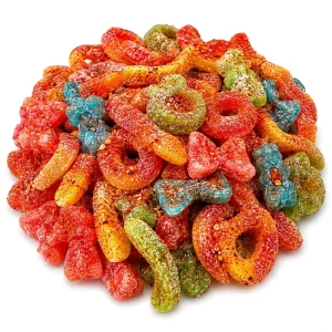 Customizable Spicy Candy Gummy Candy Spicy Sweet Sour Candy Bulk Halal TikTok