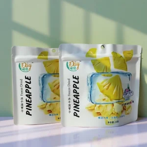 Customized Nut Packaging Bags Fruit Freeze drying Self Sealing Bags Snacks Dried Fruit Bags Digital Printing