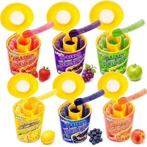 Dipping Candy Trending 75g Sour Sauce With Fruit Lollipops TikTok Viral ASMR Mukbang Snack Fun Dipping Candy