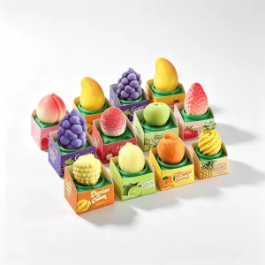 Direct Factory Sale Chocolate Crisps Fruit Ice Cream Box Packaging Mango Strawberry Peach Avocado Ice Cream Popsicle