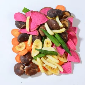 Direct Factory Sale Healthy Vegetables Fruits Snacks Mixed Vegetable Crisp Hard Sweet Low Fat Fried Kosher Halal Certified Boxes