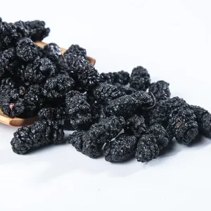 Dried Black Mulberry Fruit Tea Sweet Natural Flavor Bulk Vacuum Pack Water Preserved