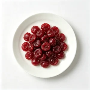 Dried Cherry Whole Pitted Red Cherry Preserved Fruit for Tea & Healthy Snack