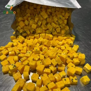 Dried Frozen Passion Fruit Freeze Dried Passion Fruit Cubes Sweet Tropical Snack with Soft Texture 1kg Packaged in a Bag