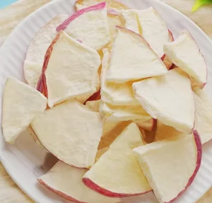 Dried Fruit and Vegetable Snack Freeze Dried Apple Slice with Skin
