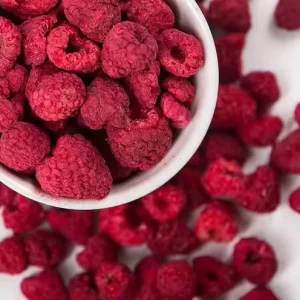 Dried Raspberry OEM Freeze Dried Fruit High Nutrition Coffee&Tea Mate Pure Natural No Additives