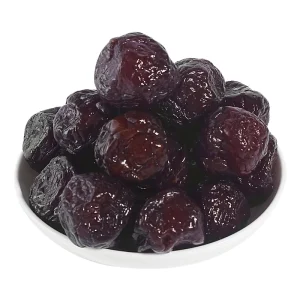 Dried Tangerine Peel Plum JiaYing Plum GaiYing Plum Preserved Salt Sweet Sour Dried Plums Prunes Candied Fruits Ball Shape Bulk