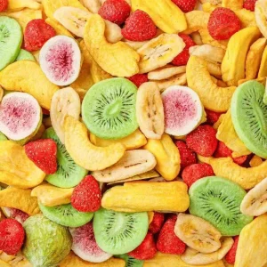 Dry Freeze Crispy Mix Fruits Chips Private Label Snacks Fruit & Vegetable Snacks Salty Dietary Dried Snacks in Small Cubes
