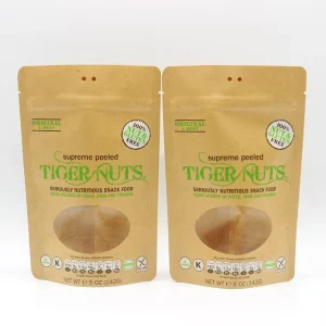 Eco-Friendly Airtight Dried Fruit Pouches, Durable & Recyclable, with Custom Label Area, for Long-Lasting Dehydrated Snacks