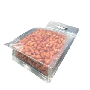 Eight Side Sealed Zipper Bag Stand up Pouch Food Grade Plastic Bags for Snack Food Packaging Dried Fruit Dry Nuts
