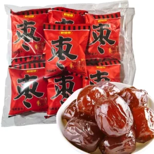 Ejiao Glazed Red Dates Loose Packed Individual Small Wrappers Ready to Eat AD Candied Dried Fruit