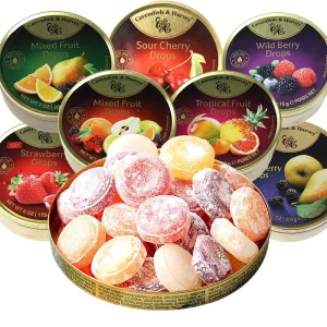 Exotic Snacks German Candy Mixed Fruit Flavored Filled Candy 200g