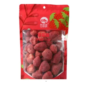 FD Dry Hard Sweet Strawberry Freeze Dry Fruit Bulk 2kg No Sugar No Added Pigment Healthy Snack Crisps