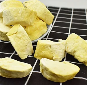 FD Durian Block Freeze Dried Powder Freeze dried Diced chunks Cube Freeze Dried Durian Chunks Durian