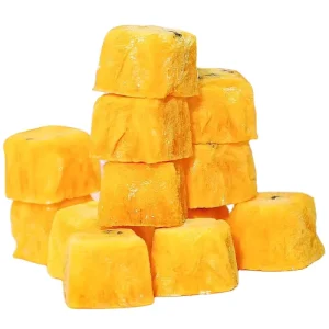 FD Freeze Dried Preserved Passion Fruit Block Sweet Taste 10 KG Bulk Packaging Rich Nutrients Crispy Healthy Snack Cold Brew Tea