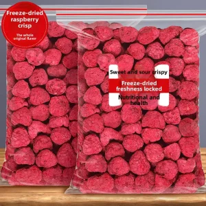 FD Freeze Dried Raspberry Crisps Sweet & Sour Without Added Sugar 10kg Pack