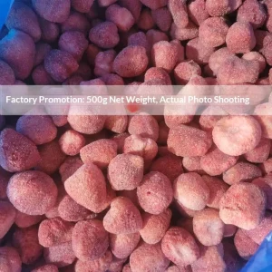 FD Freeze Dried Strawberries 500g Crispy Organic High Quality Fruit Baking Special Raw Materials Yogurt Blocks Snowflake Cookies